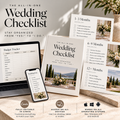 The All-in-One Printable Wedding Checklist ✅