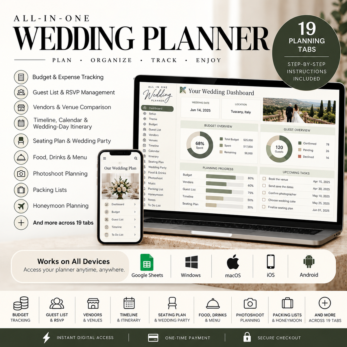 All-in-One Wedding Planner
