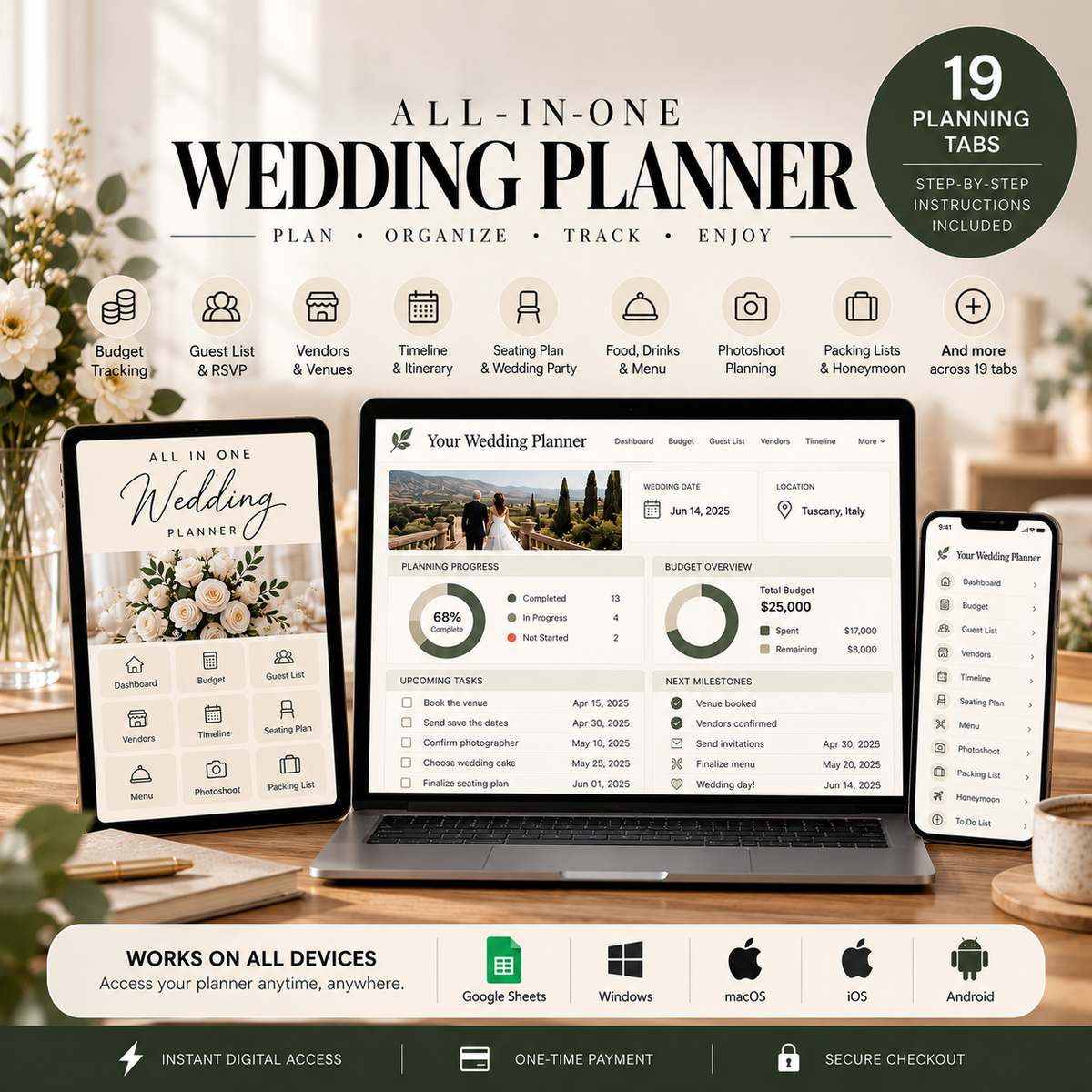 All-in-One Wedding Planner
