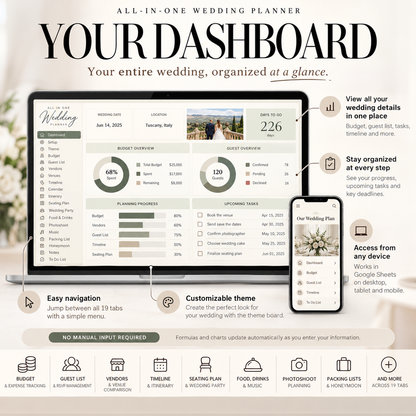 All-in-One Wedding Planner